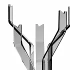 sol afumat cârlige cuier 5 Andrea, design modern Viadurini