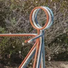 Suport de haină din oțel 3 bucăți fabricat în Italia - Steward by Myyour Viadurini