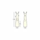 Suport luminos pentru paltoane din polietilenă cu lumină LED Fabricat în Italia - Oldia Viadurini