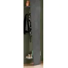 Suport de haină cu design oblic din lemn alb lucios sau ardezie - Joris Viadurini