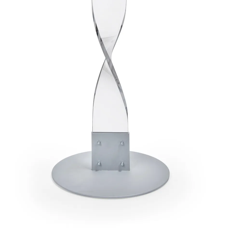 Umeraș din cristal acrilic pur PMMA Made in Italy - Lilo Viadurini