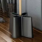 Umeraș umbrelă din fag natural și polipropilenă Nurri Viadurini