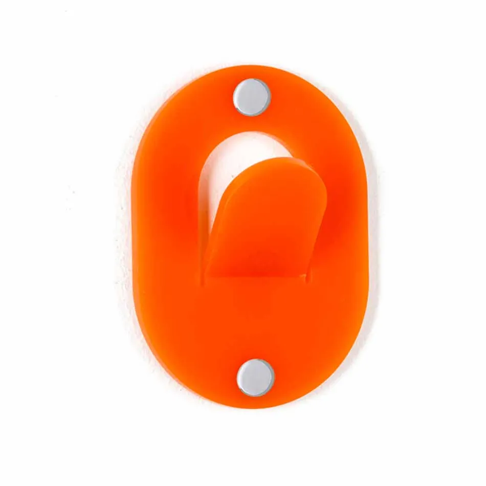 Suport de perete din plexiglas colorat 5 piese Clip Design - Freddie Viadurini