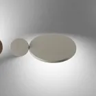 Aplica metalică rotativă la 345°, fabricată în Italia - Lumi Viadurini