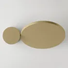 Aplica metalică rotativă la 345°, fabricată în Italia - Lumi Viadurini