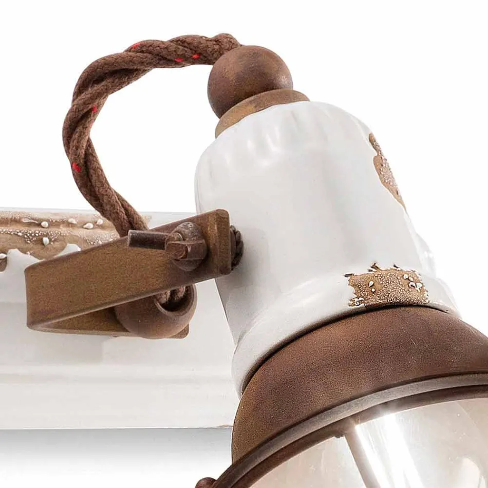 Aplice două spoturi luminoase meserii Amelia Ferroluce Viadurini