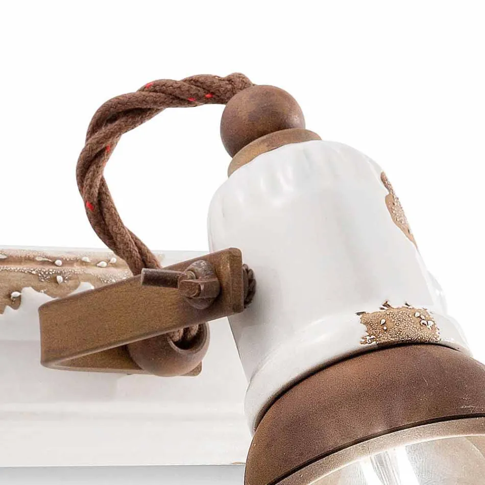 Aplice două spoturi luminoase meserii Amelia Ferroluce Viadurini