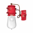 reflector Aplice stil urban realizate manual din ceramica Beth Ferroluce Viadurini