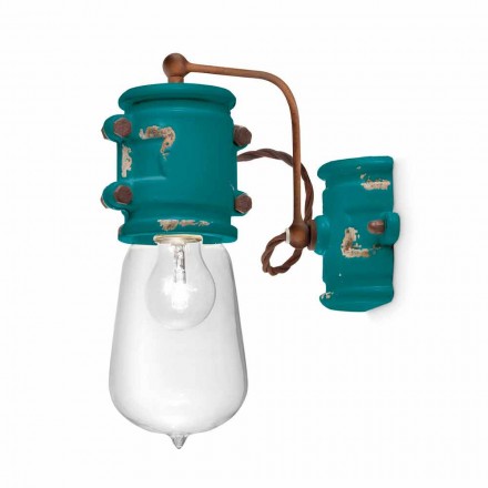 reflector Aplice stil urban realizate manual din ceramica Beth Ferroluce Viadurini