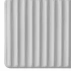 Aplica de perete cu 3 lumini Led în ceramică alb mat cu Umarell - Ometto Viadurini