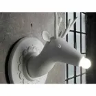 Aplica de perete în ceramică alb mat Design modern în Cervo - Memento Viadurini