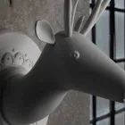 Aplica de perete în ceramică alb mat Design modern în Cervo - Memento Viadurini