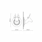 Aplica de perete în ceramică alb mat Design modern în Cervo - Memento Viadurini