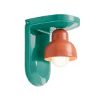 Applique din ceramica cu 1 lumina Made in Italy - Berimbau Viadurini