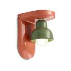 Applique din ceramica cu 1 lumina Made in Italy - Berimbau Viadurini