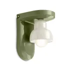 Applique din ceramica cu 1 lumina Made in Italy - Berimbau Viadurini