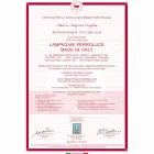 perete Aplice și difuzor ceramic ondulat Ferroluce Viadurini