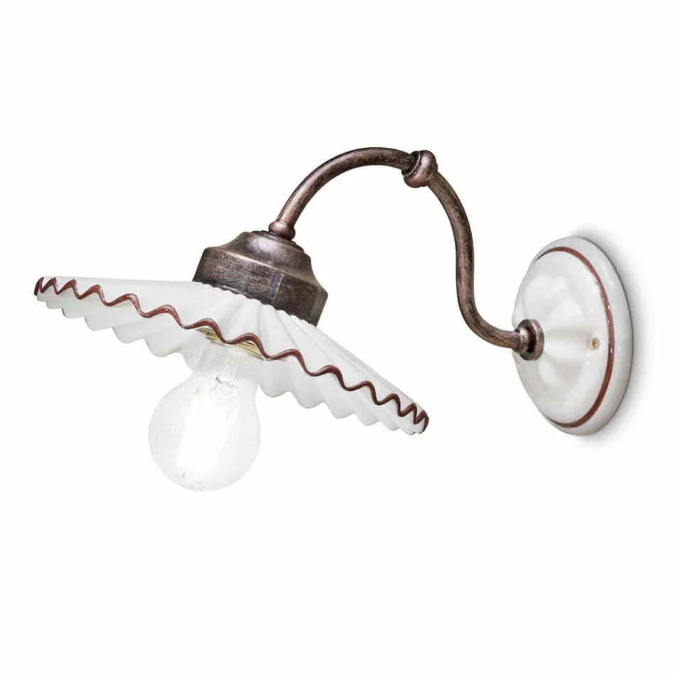 Perete in perete în lucios fire colorate ceramice Ferroluce Viadurini