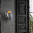 Lampă de perete în ceramică albă mată Design modern italian - Tucano Viadurini