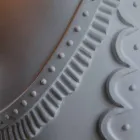 Lampă de perete în ceramică albă mată Design modern italian - Tucano Viadurini