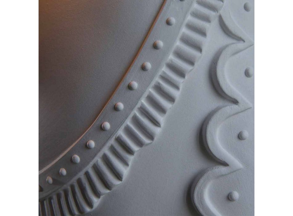 Lampă de perete în ceramică albă mată Design modern italian - Tucano Viadurini