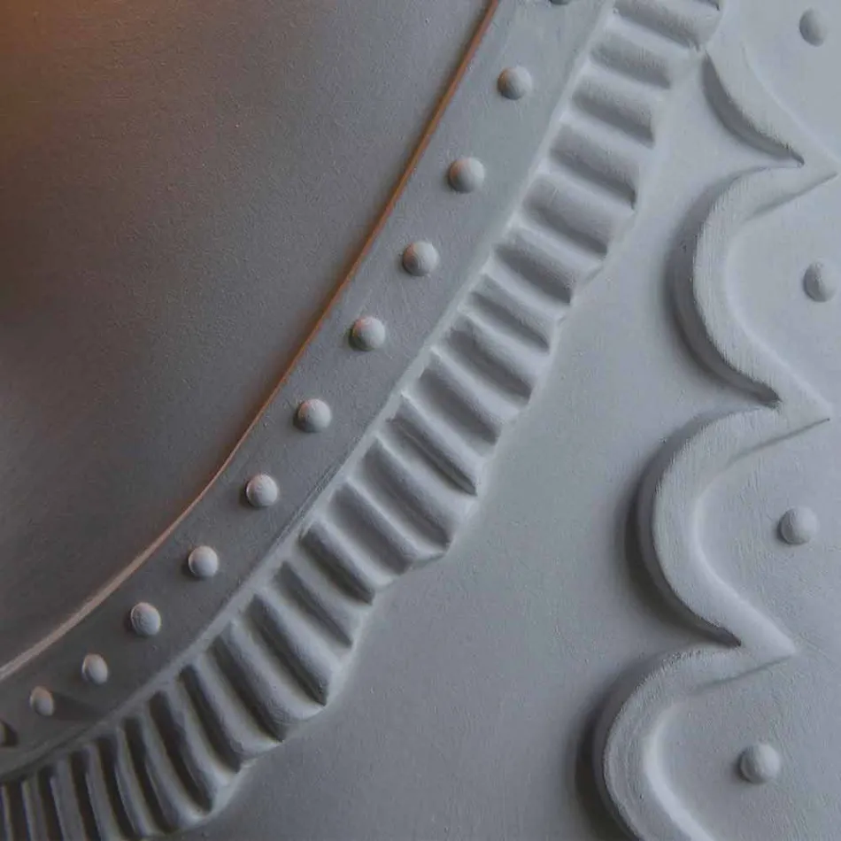 Lampă de perete în ceramică albă mată Design modern italian - Tucano Viadurini