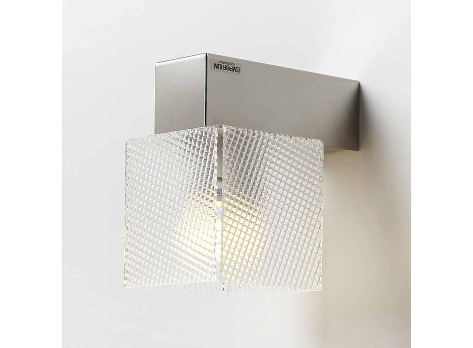 Lampa cu umbra design modern, L.11 x P.11cm, Matis Viadurini