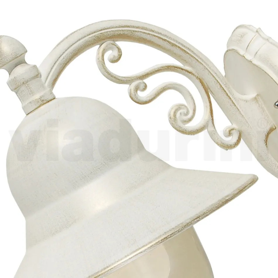 Aplica de exterior din Aluminiu si Policarbonat Made in Italy - Cassandra Viadurini