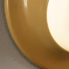 Lampă de perete pentru exterior în majolică și sticlă suflată Made in Italy - Toscot Swinger Viadurini