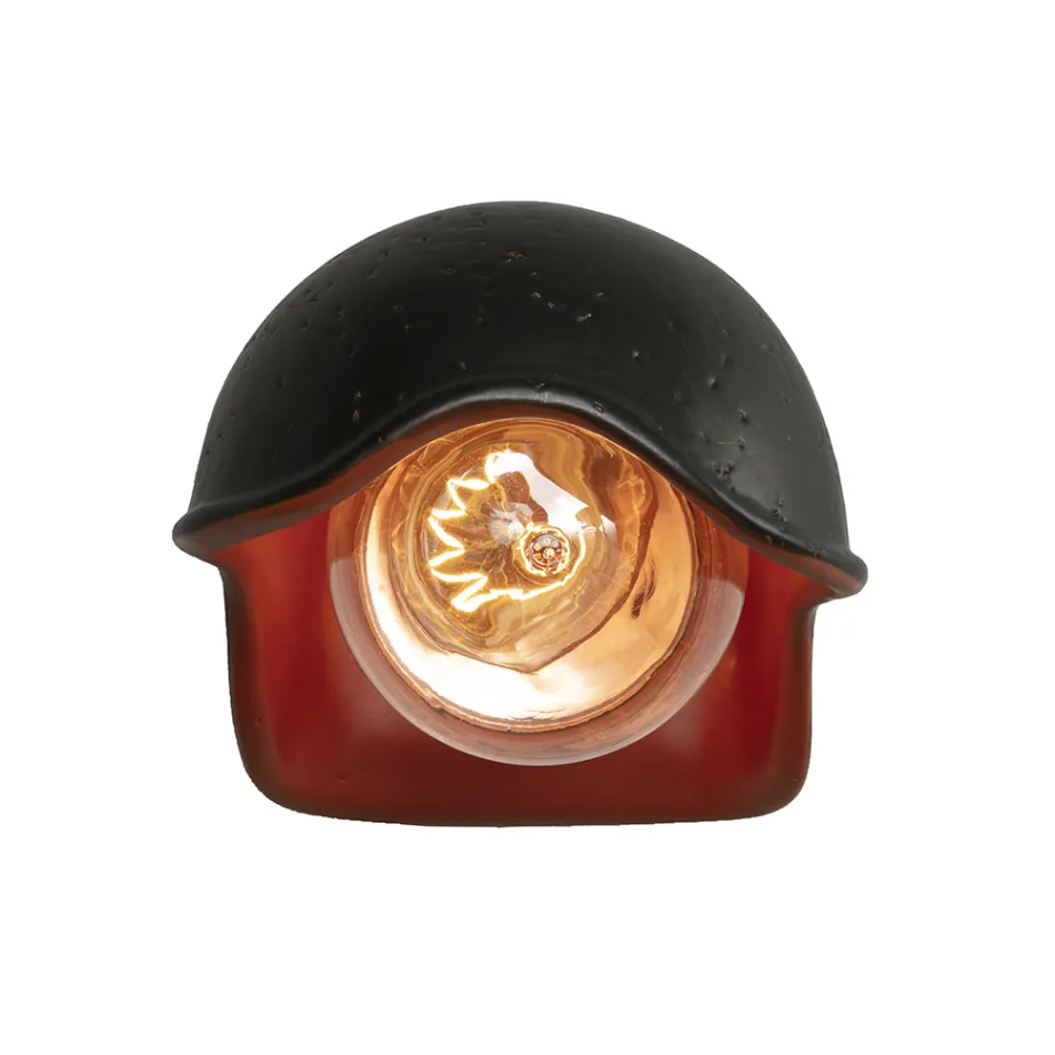 Lampă de perete pentru exterior Majolica toscană Fabricată manual în Italia - Toscot Bistrò Viadurini