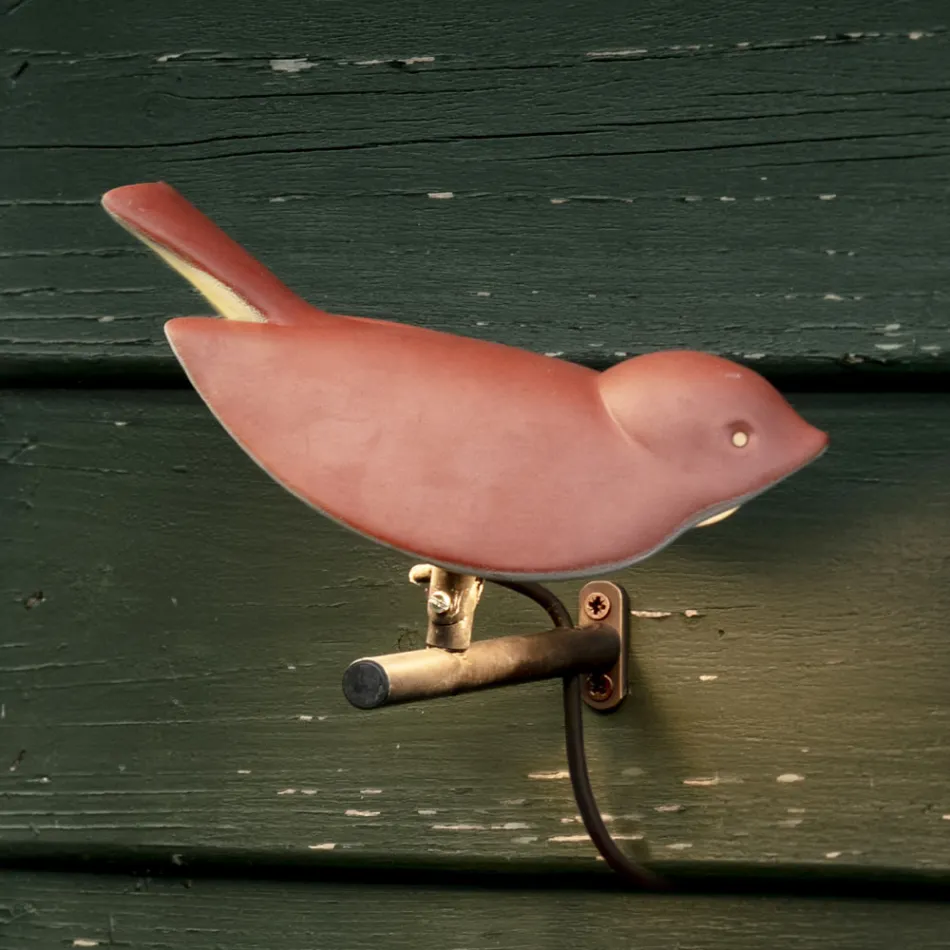 Aplica de exterior din maiolica toscana emailata Made in Italy - Uccellino Viadurini