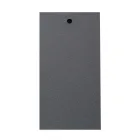 Aplică de perete pentru exterior din alamă, E27, stil geometric, fabricată în Italia - cristal Viadurini