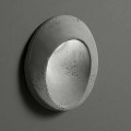 Oval lampă de perete exterior din oțel colorat Oval - Toscot