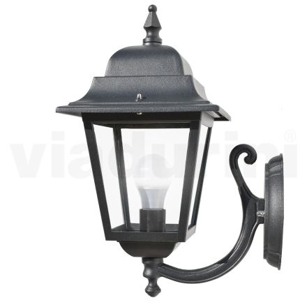 Applic de gradina din Aluminiu si Sticla Transparenta Made in Italy - Scintilla Viadurini