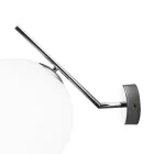 Lampă de perete din sticlă venețiană suflată manual - Zăpadă Viadurini