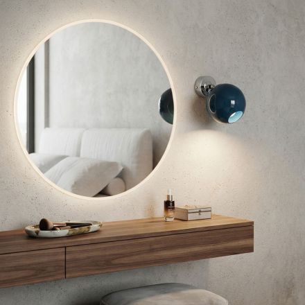 Lumira - Aplică de perete mică din sticlă venețiană, fabricată în Italia Viadurini