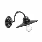 Luminile de perete din ceramică lucioasă Ferroluce retro Viadurini