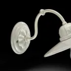 Luminile de perete din ceramică lucioasă Ferroluce retro Viadurini