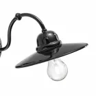 Luminile de perete din ceramică lucioasă Ferroluce retro Viadurini