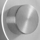 Nora - Aplica metalică cu difuzor din plexiglas cu micropuncte Viadurini