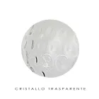 Fabricată în Italia - Sibilla - Aplica din sticlă transparentă sau încapsulată Viadurini
