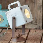 lumina de perete industriale de epocă stil ceramică și fero Julia Viadurini