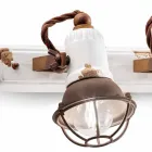 aplicei și trei spoturi ceramice și metalo Lacey Viadurini