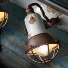 aplicei și trei spoturi ceramice și metalo Lacey Viadurini