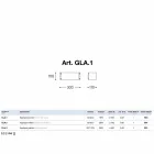 Placi ceramice de perete alb Aldo Bernardi Glamor Viadurini