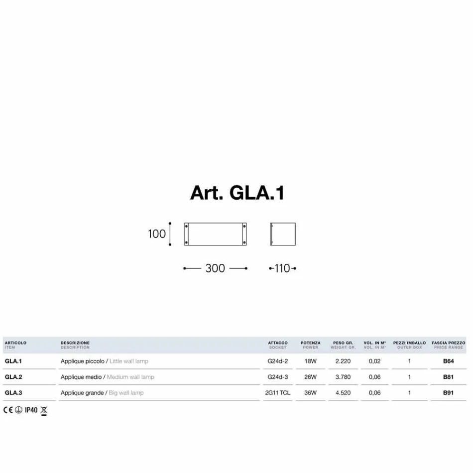 Placi ceramice de perete alb Aldo Bernardi Glamor Viadurini
