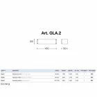 Placi ceramice de perete alb Aldo Bernardi Glamor Viadurini