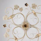 Aplica LED din metal cromat pentru iluminat elegant și funcțional – Fiore Viadurini