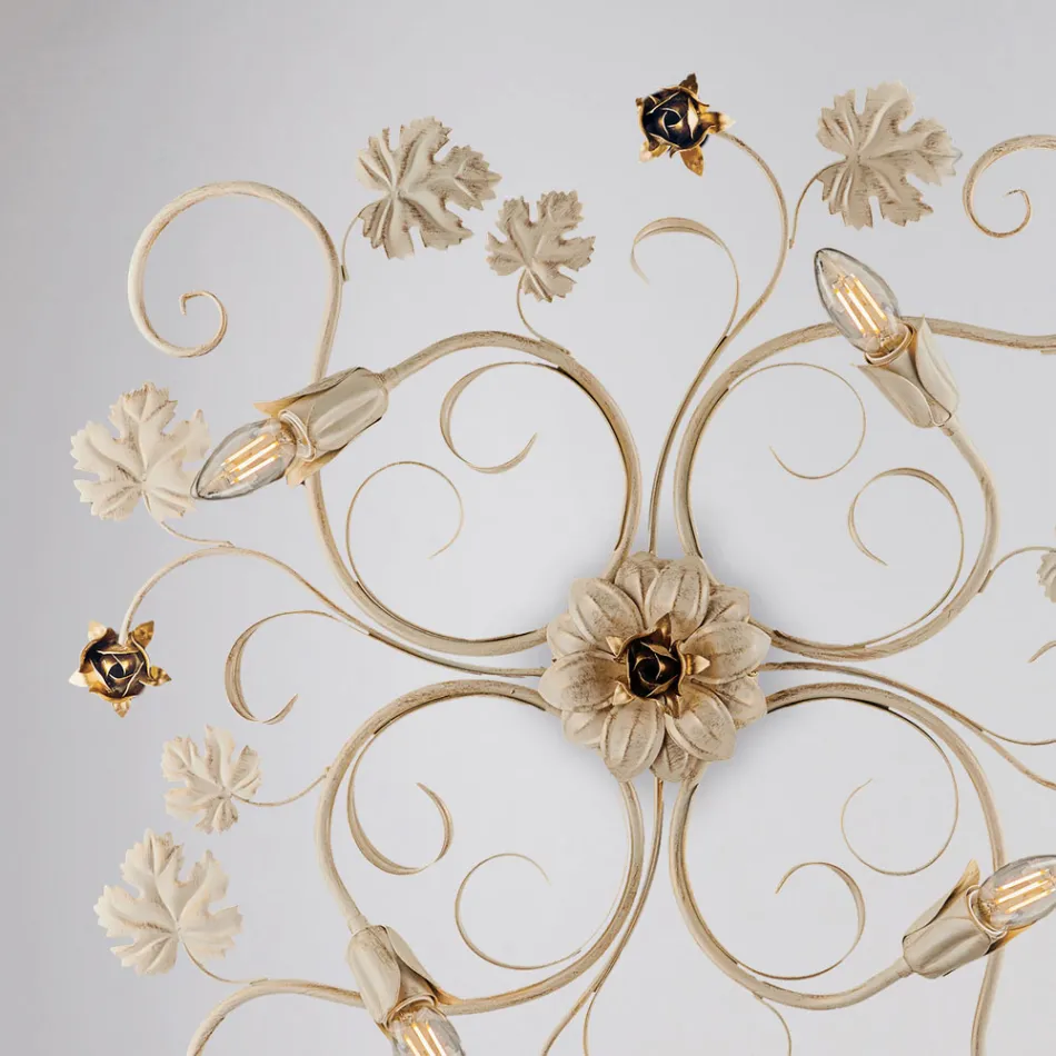 Aplica LED din metal cromat pentru iluminat elegant și funcțional – Fiore Viadurini