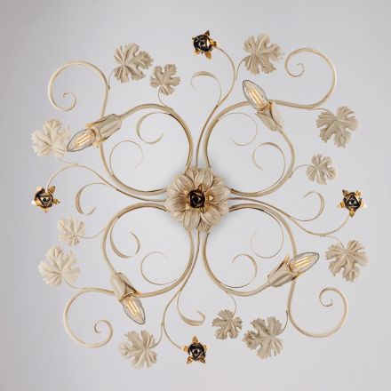 Aplica LED din metal cromat pentru iluminat elegant și funcțional – Fiore Viadurini